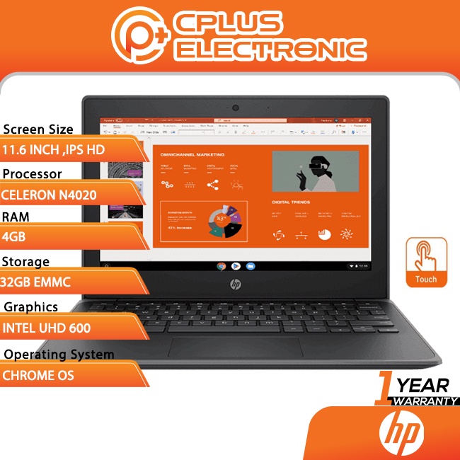 HP Chromebook X360 11 G3
