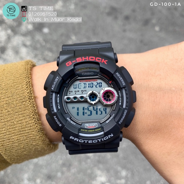 g shock gd 100 1adr