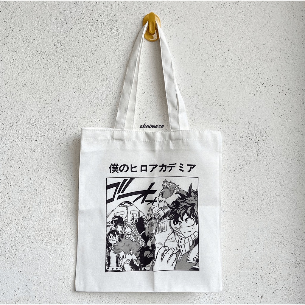 READY STOCK ‼️ My Hero Academia Anime Canvas Tote bags | Shopee Malaysia
