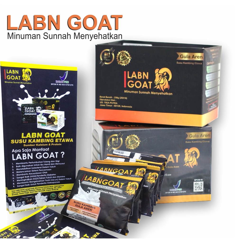 Labn Goat Etawa Goat Milk With Palm Sugar / Etawa Goat Milk Powder With