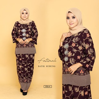 Nursing Friendly Nafeesa Fatimah Baju  Kurung  Batik Kedah  