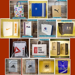 jual paper bag adidas