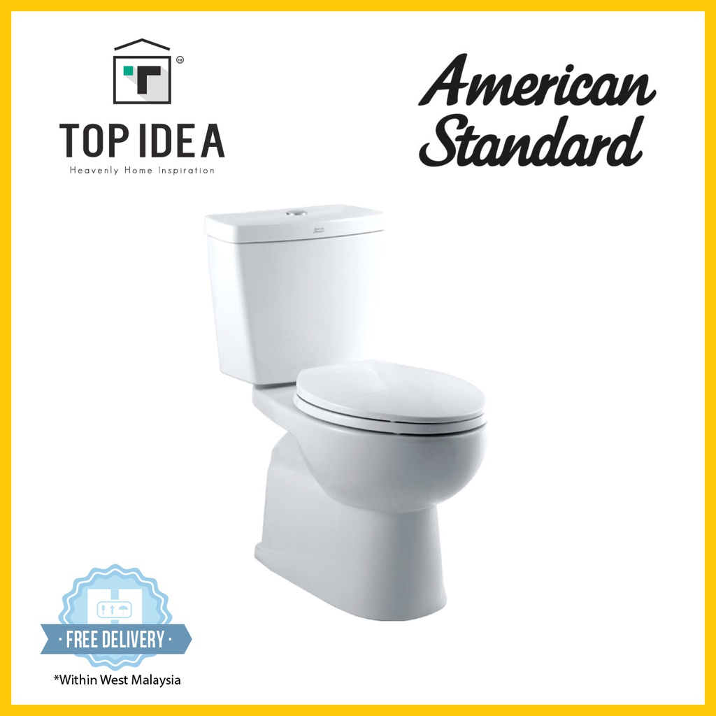 American Standard New Sibia Close Coupled Toilet Set Wash Down Water Closet S Trap CL27935