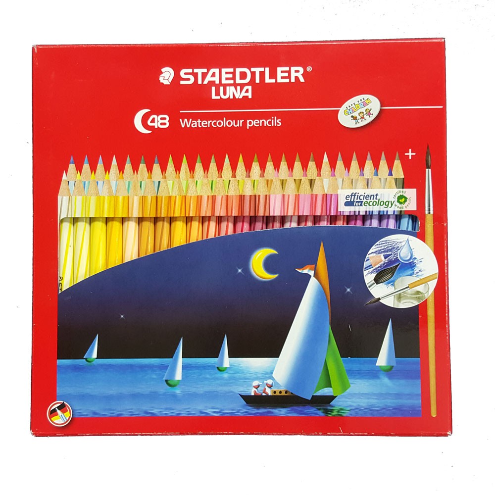  Staedtler  Luna  Water Colour  Pencils  48 Shopee Malaysia