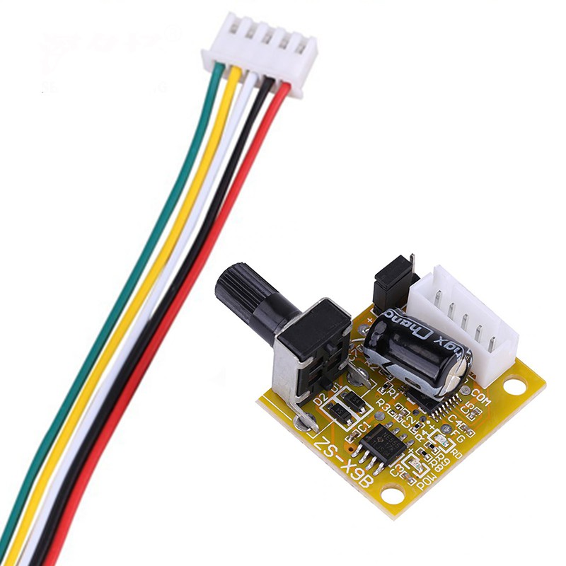 DC 5V-12V 2A 15W Brushless Motor Speed Controller No Hall BLDC Driver Board x1 