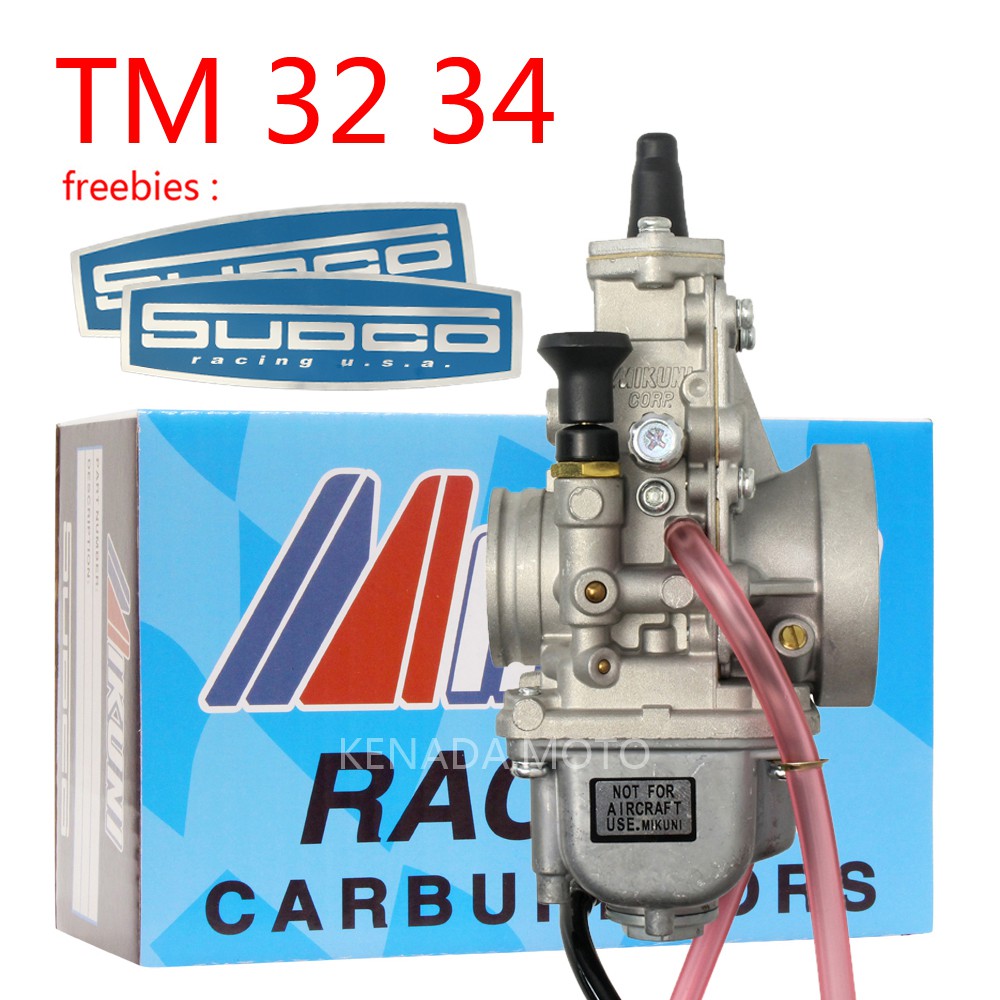 32mm 34mm Carburetor for Mikuni TM/TMX Flat Valve Carb 32 34mm TM321