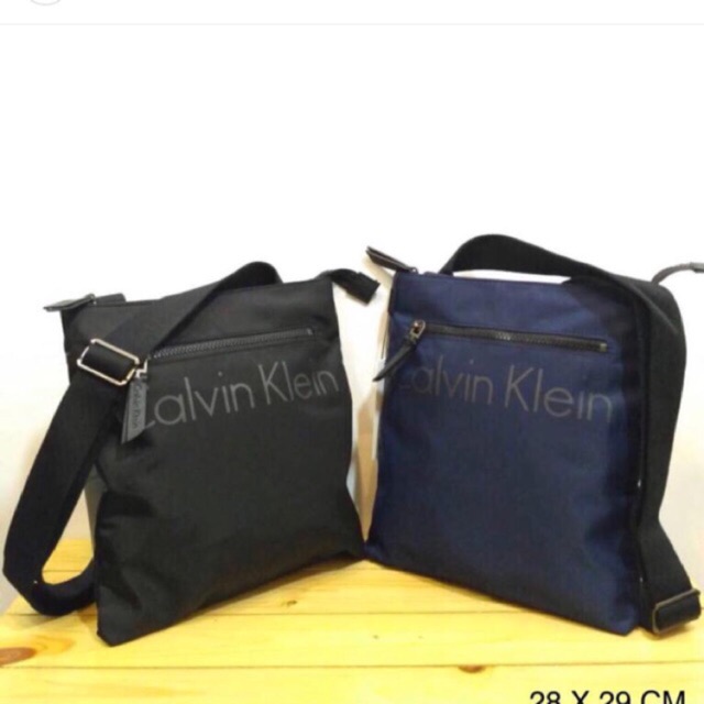 calvin klein leather bag mens