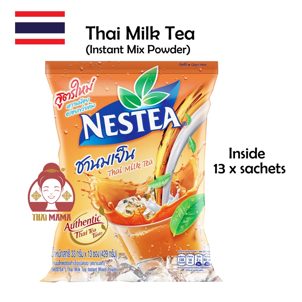 Nestea Instant Thai Milk Tea / Royal Milk Tea (33g x 13 Sachets) [Halal
