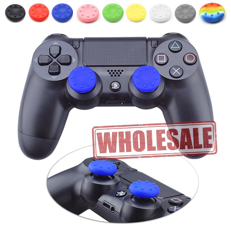 Gametown® Thumb Grips Thumbstick Stick Joystick Cap Cover for PS4 PS3 PS2 Xbox 360 Xbox one 4 Pair 