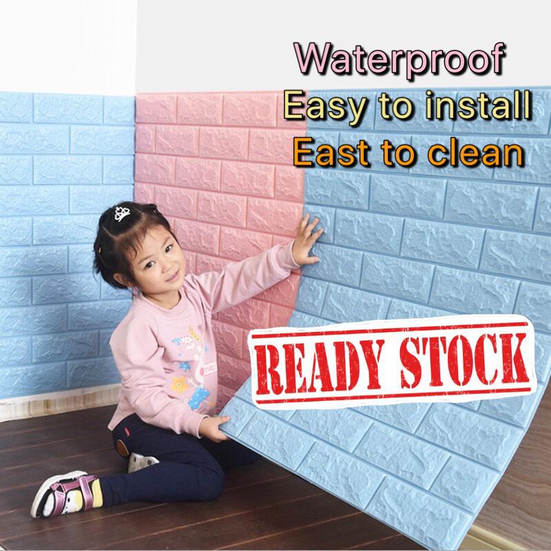 *READYSTOCK* 3D PE FOAM WALLPAPERS Shopee Malaysia