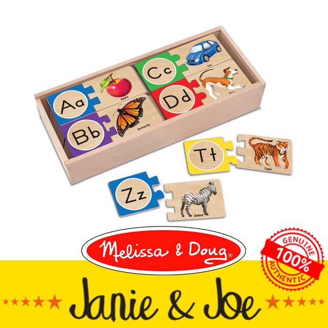 melissa and doug self correcting alphabet puzzle