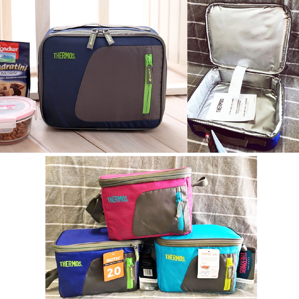 lunch box and cooler bag