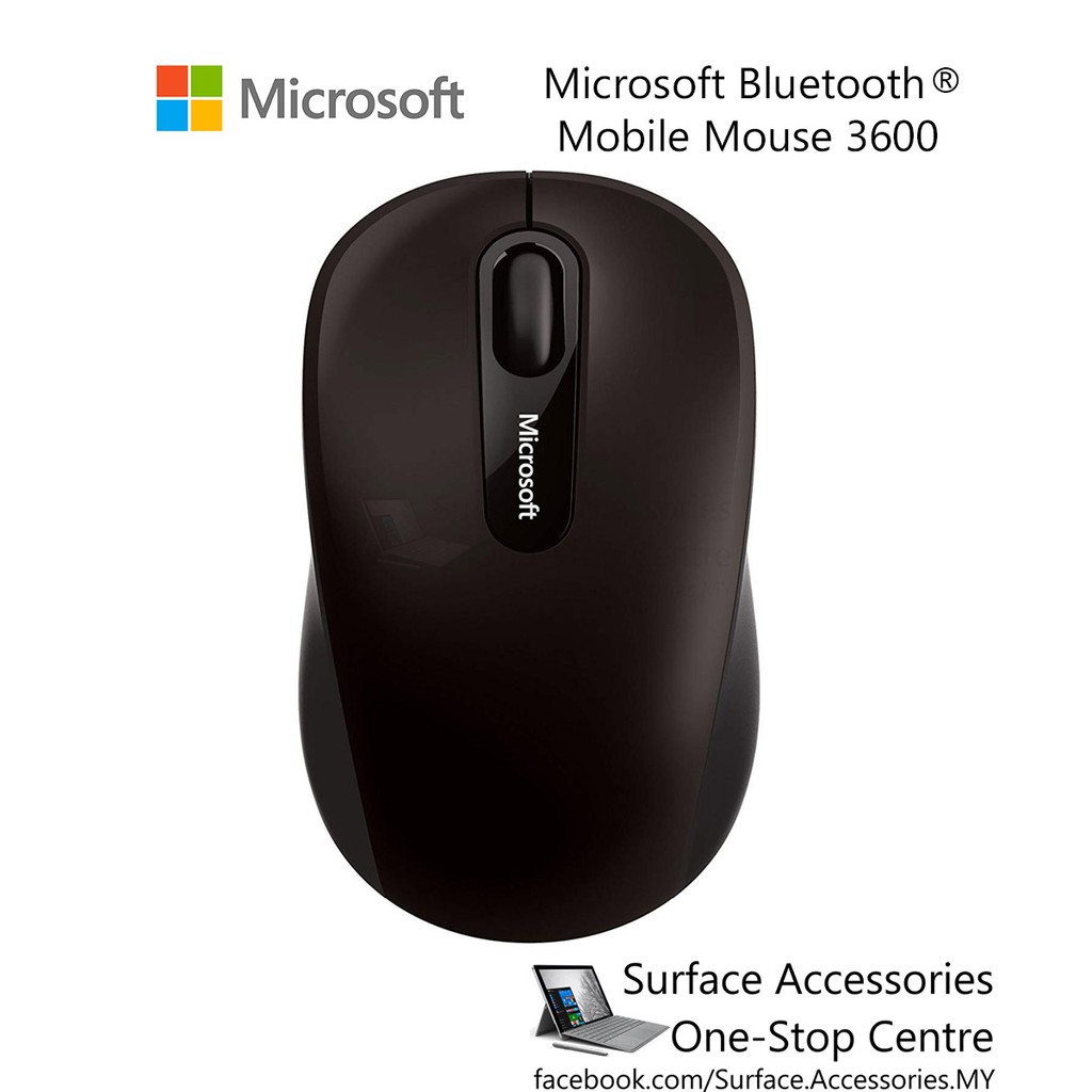 Microsoft Bluetooth Mobile Mouse 3600 Wireless Mouse BlueTrack