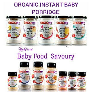 groomy baby food