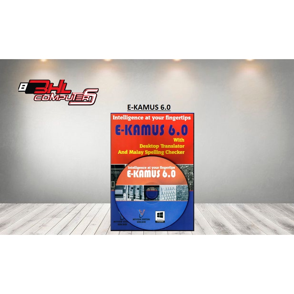 EKAMUS 6.0 SOFTWARE (WITH DESKTOP TRANSLATOR AND MALAY SPELLING