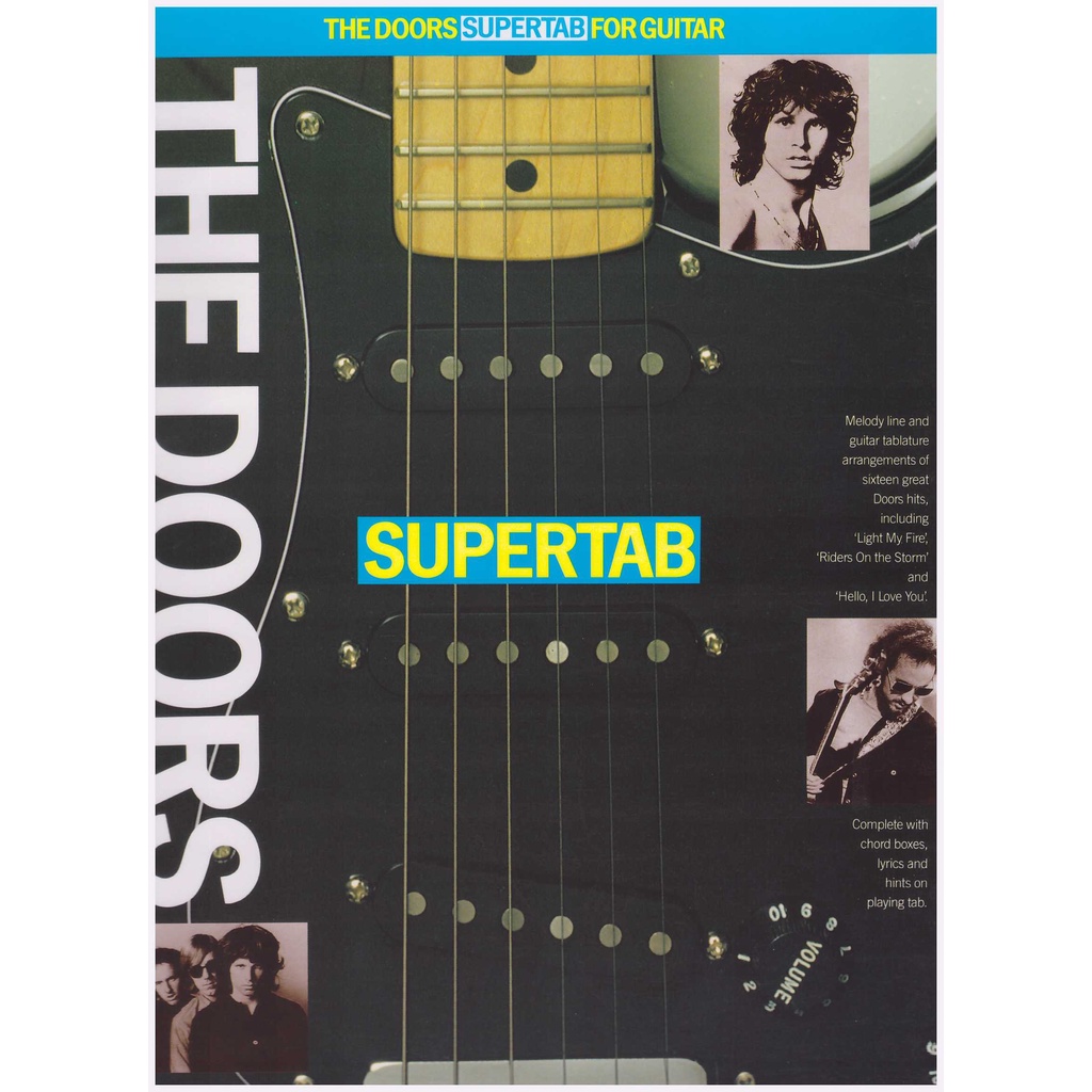 The Doors Supertab / Vocal Book / Voice Book / Guitar Book / Gitar Book 