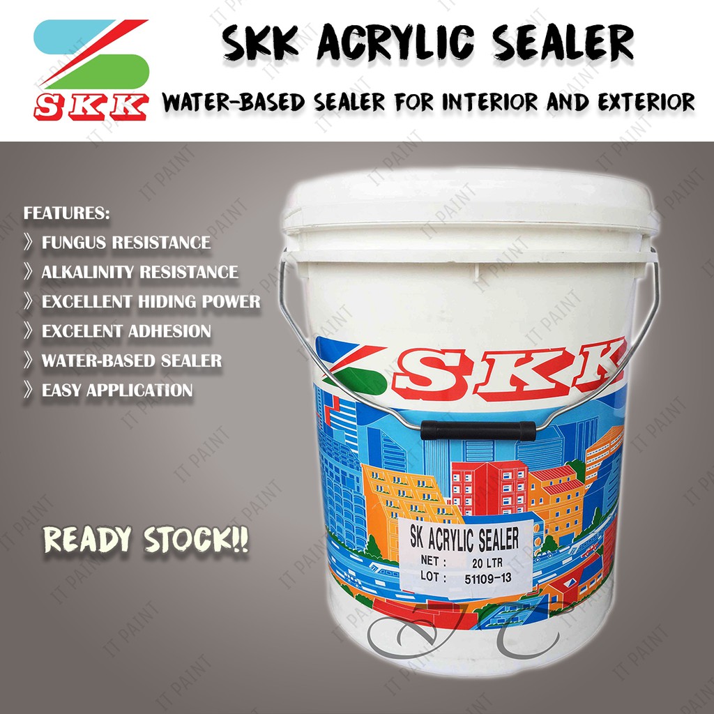 SKK Acrylic Sealer for interior and exterior; Water based sealer 20L