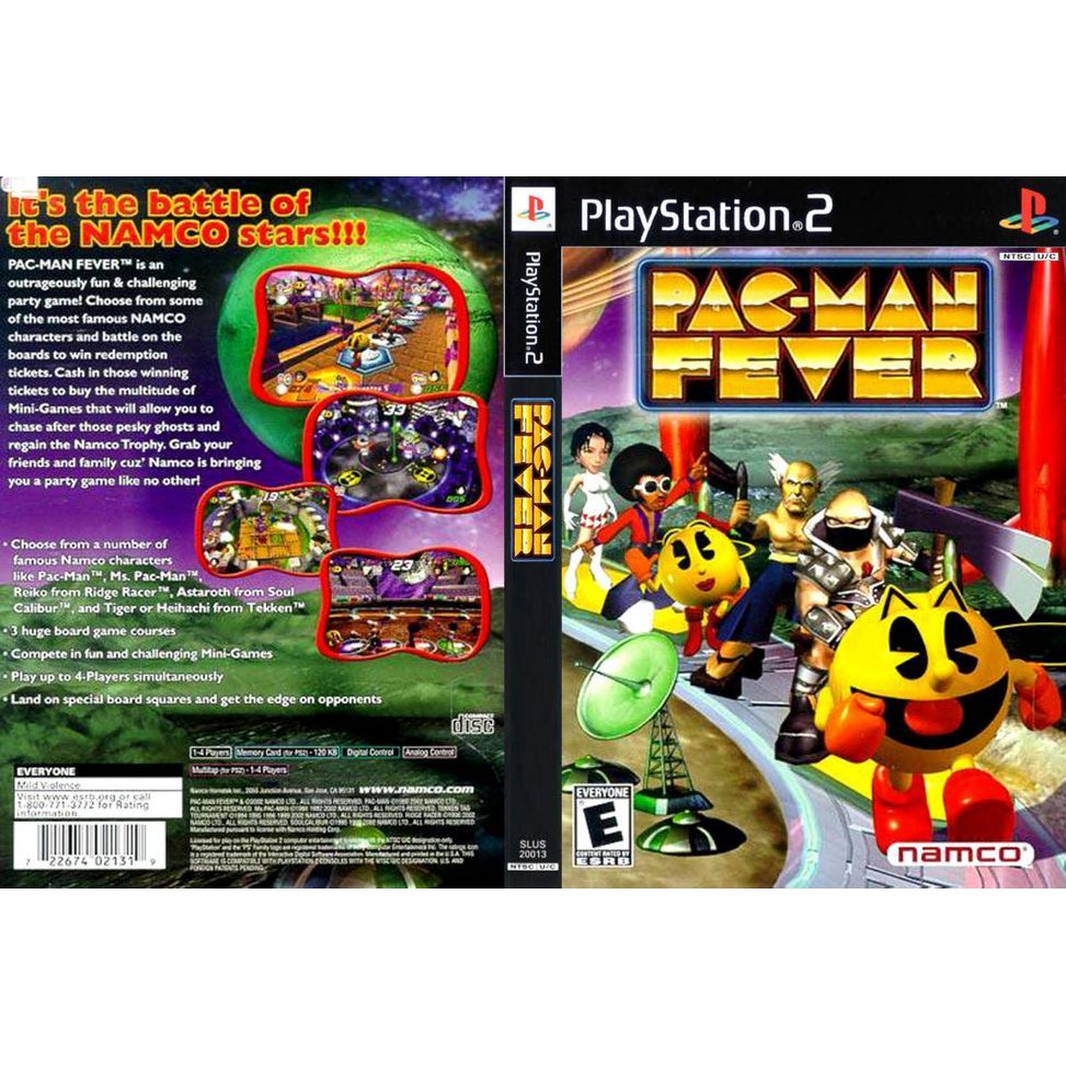 PS2 Game Pac Man Fever | Shopee Malaysia