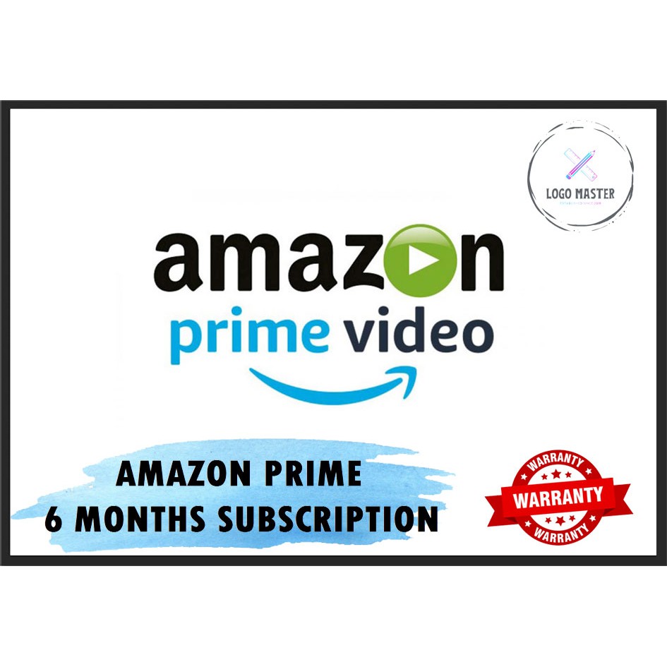 Amazon Prime Video 6 Months Subscription Activation Shopee Malaysia