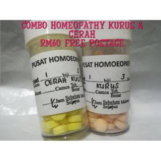 Pil Kurus Homeopathy  Shopee Malaysia
