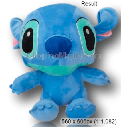 stitch stuffed toy blue magic