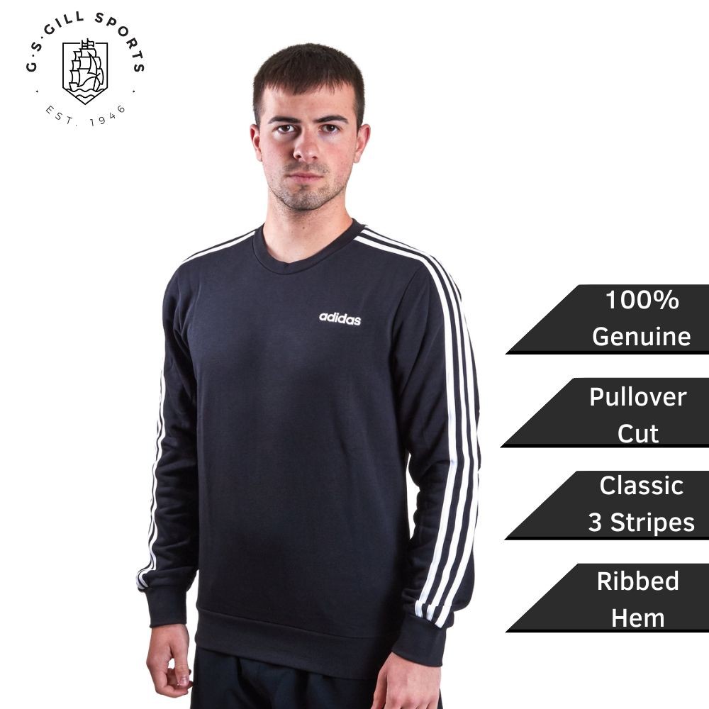 adidas the brand with the 3 stripes sweater
