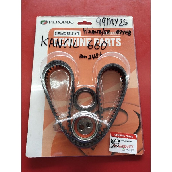 ORIGINAL PERODUA 100,000KM TIMING KIT For KELISA/KENARI/VIVA Shopee