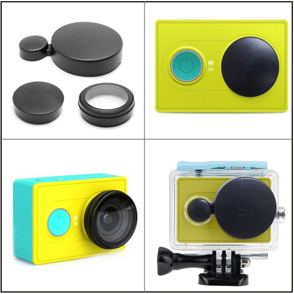 XiaoYi UV Filter + Lens Cap Yi XIao Yi Protection UV Cover and big cover lens .
