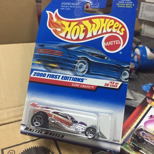 surf crate hot wheels 1999