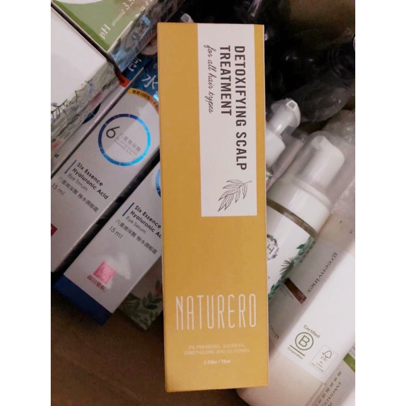 Naturero Detoxifying Scalp Treatment For All Hair Types 75ml Shopee