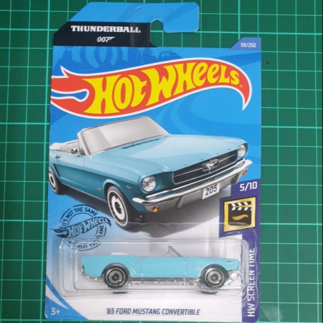 hot wheels mustang convertible