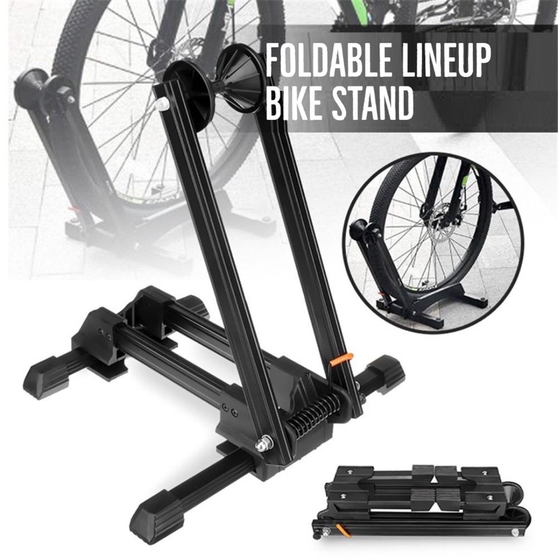 Foldable Lineup Bike Stand | Shopee Malaysia