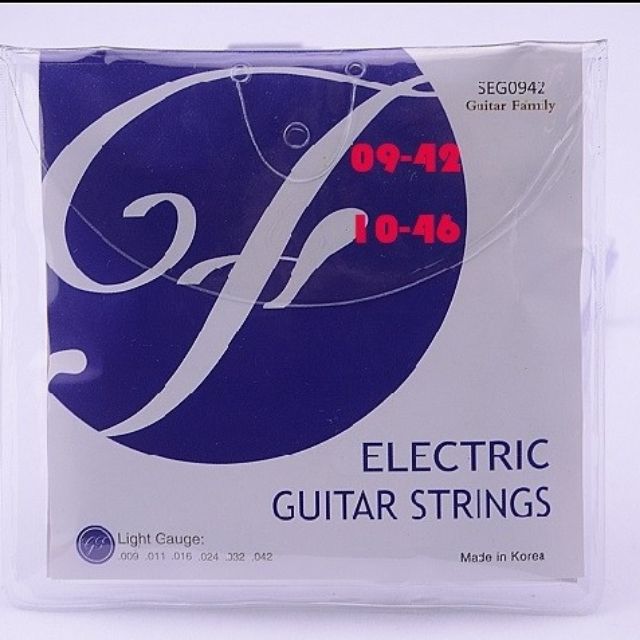 Korea Electric Guitar Strings 1-6 pcs complete Tali gitar elektrik ...