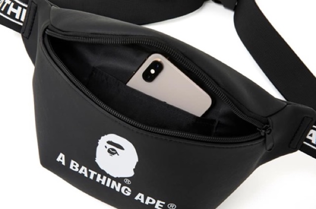 a bathing ape waist bag