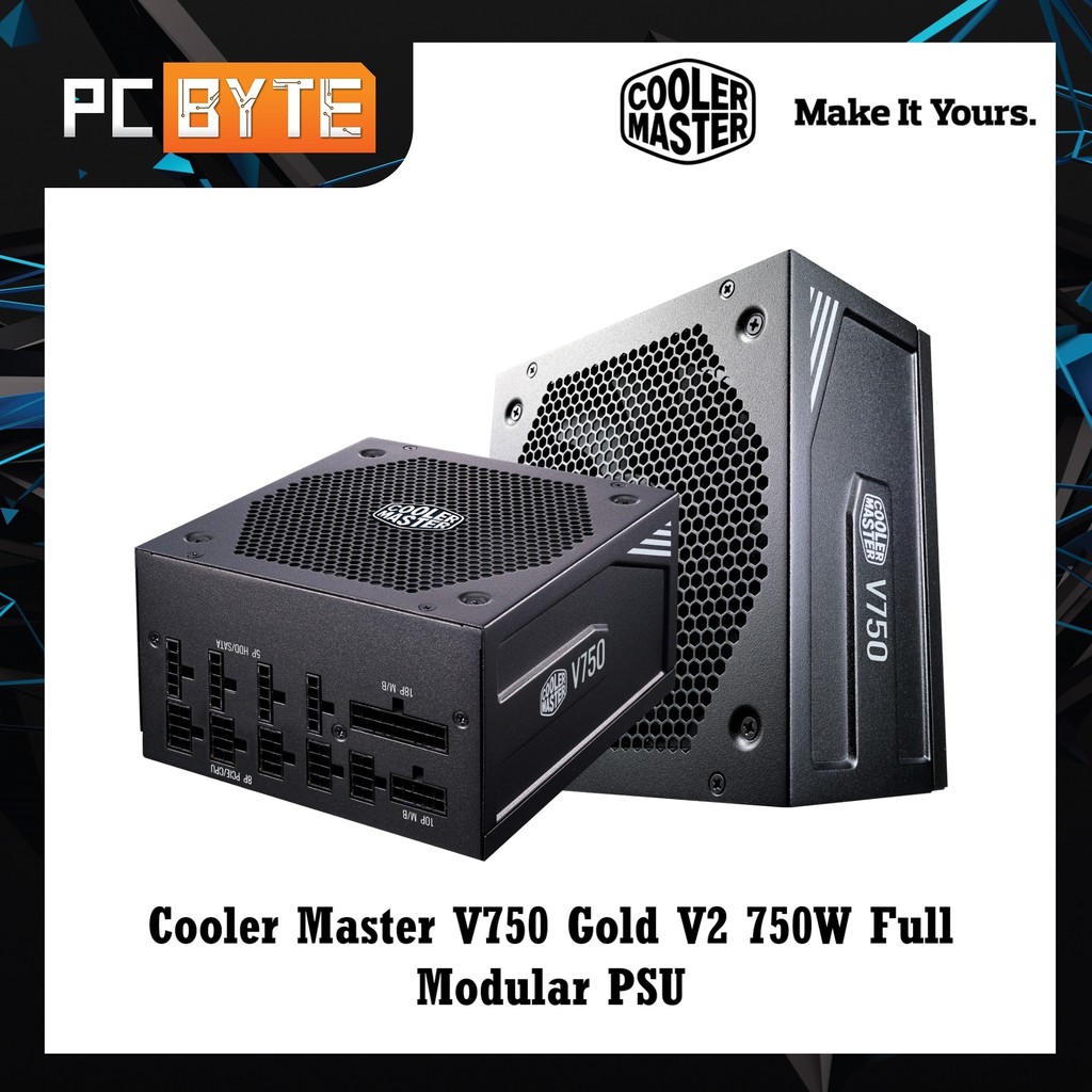 Cooler Master V750 Gold V2 750W Full Modular PSU | Shopee Malaysia