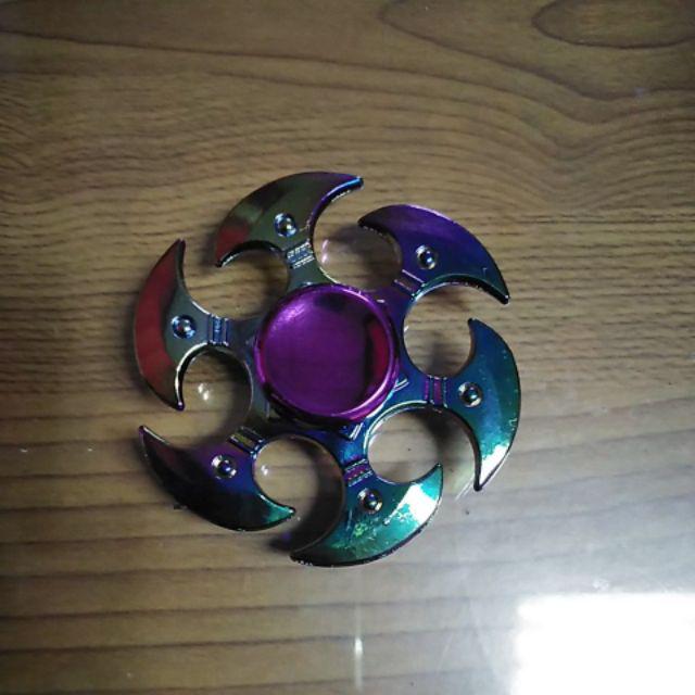  Stock Ready 6 Pcs Axes Fidget Hand Spinner Shopee Malaysia