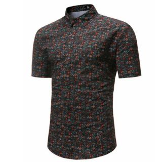 Men Shirt Batik Floral Baju Kemeja Batik Viral Corak Bunga Men Shirt Batik Floral Baju Kemeja Batik Viral Corak Bunga