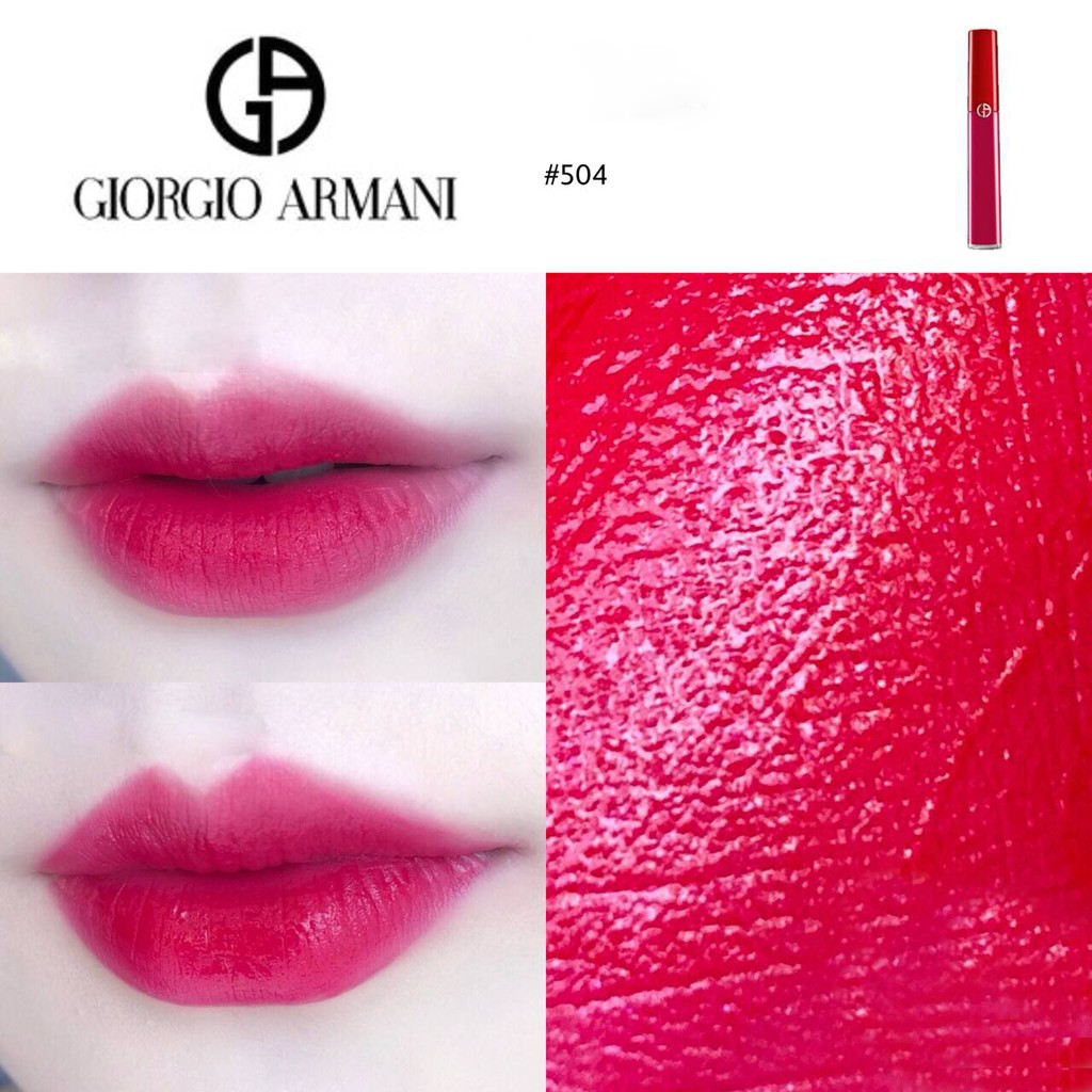 armani red lipstick