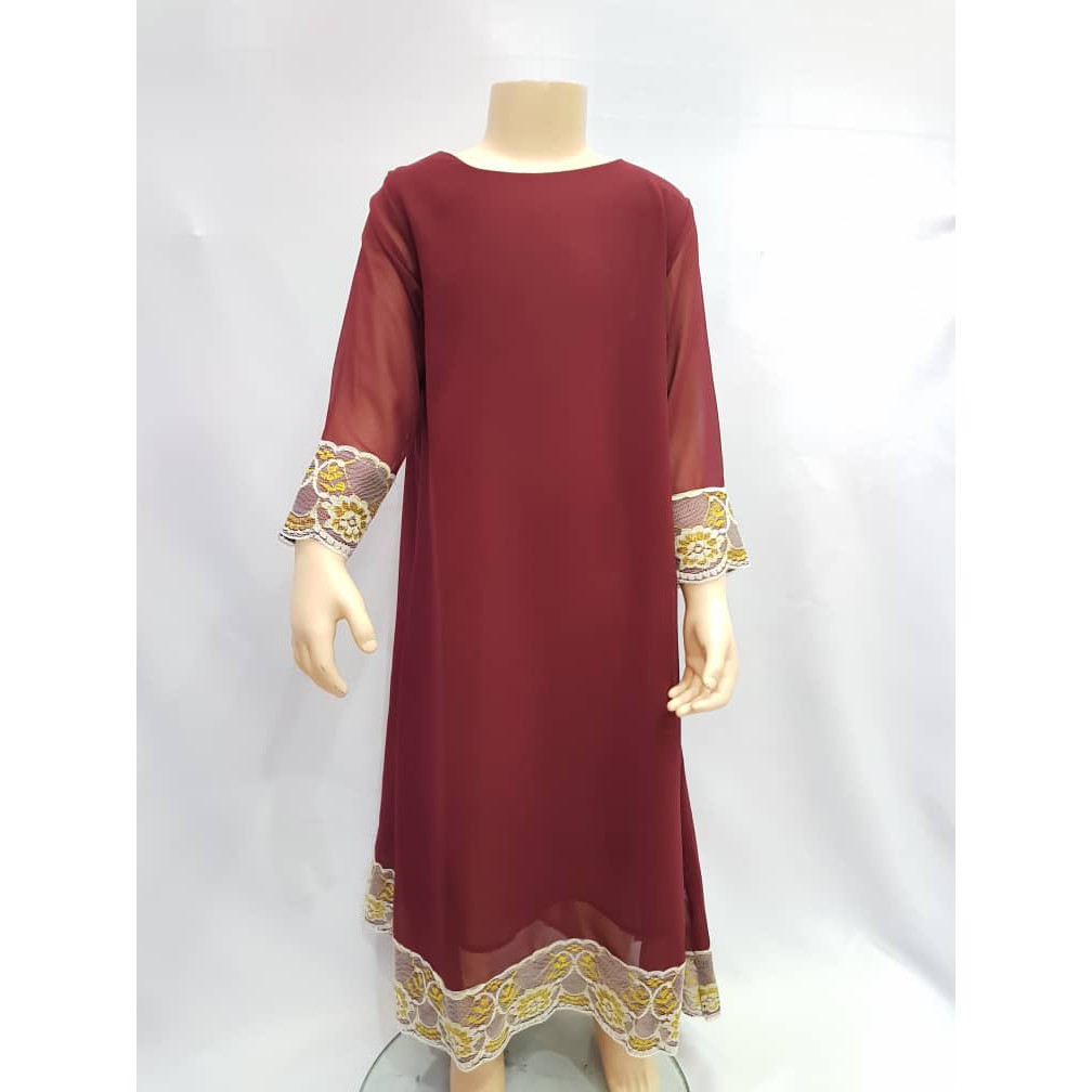 Jubah Muslimah Baju Kurung Budak Dress Muslimah Baju Raya Jubah Muslimah Baju Kurung Budak Dress Muslimah Baju Raya