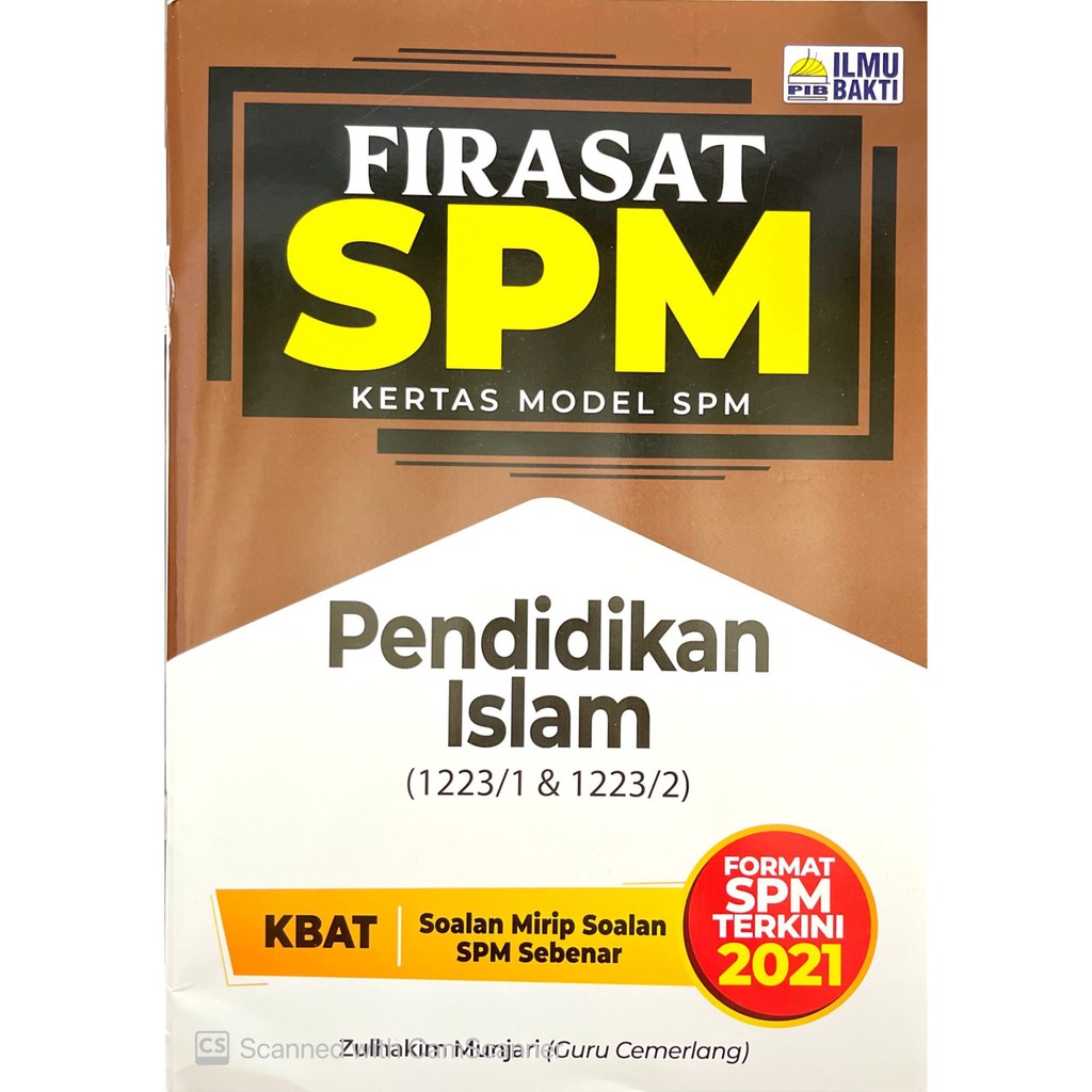 Ilmu Bakti Kertas Model Firasat Spm Pendidikan Islam 2021 Bilingual Dwibahasa Format Spm 2021 Shopee Malaysia