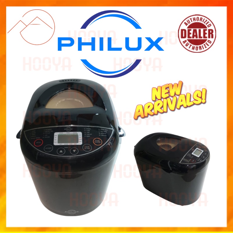 PHILUX Bread Maker / Digital Display Bread Maker / Pembuat Roti (PL-BM1000)