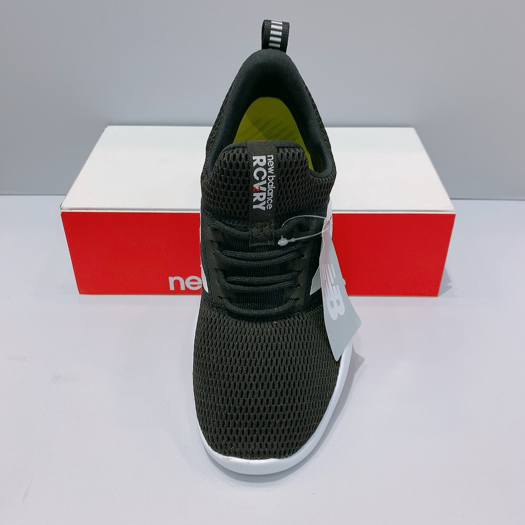 New Balance Rcvry Girl Black Block Heels Lightweight Running Shoes Shopee Malaysia