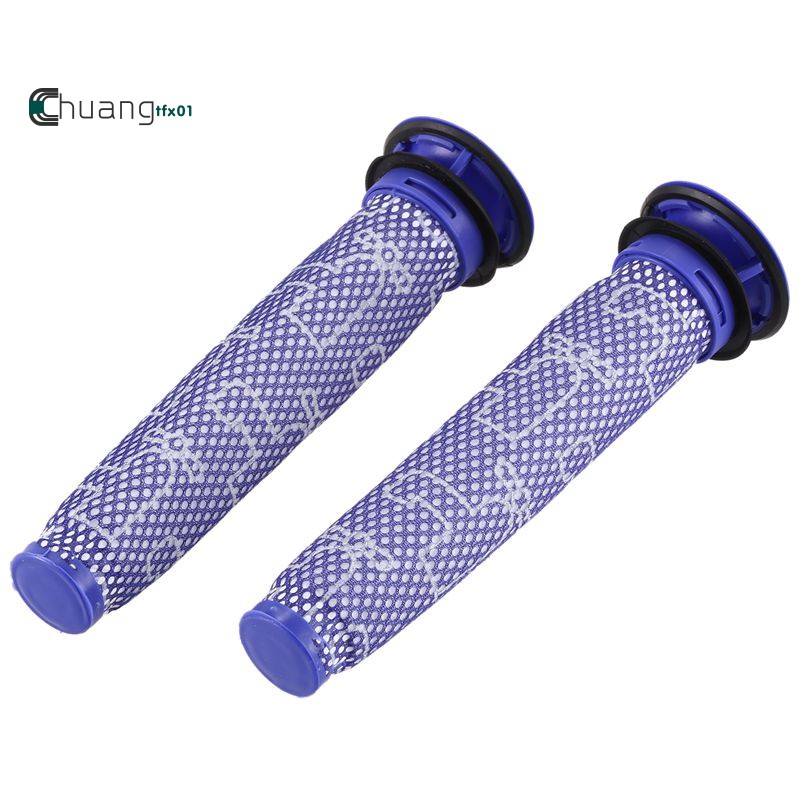 2 Pcs Vacuum Cleaner Parts Pre Motor Washable Hepa Filter Motors Head For Dyson V6 V7 V8 Dc62 Dc61 Dc58 Dc59 Dc74 9656 Shopee Malaysia
