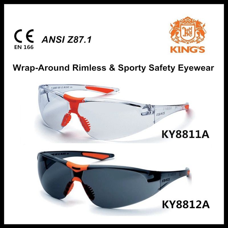 KING'S Safety Eyewear｜Cermin Mata Mesin Rumput｜KING Glasses Spectacle Sporty Sunglasses Goggle PPE