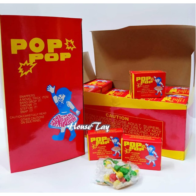 Pop Pop Snapper 50 Small Box 35pcs Per Small Box Shopee Malaysia