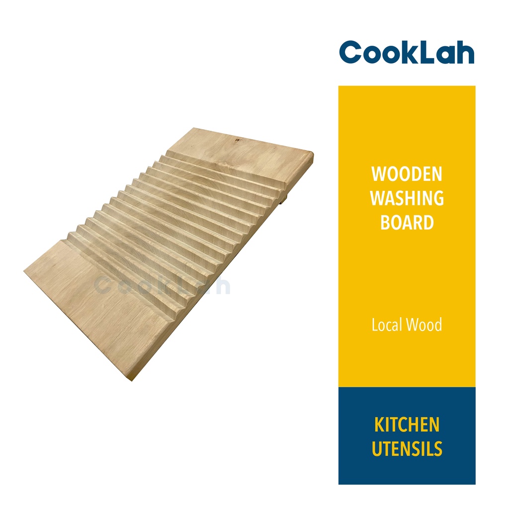 Traditional Wood WashBoard / Washing Board / Papan Basuh Baju / Kayu