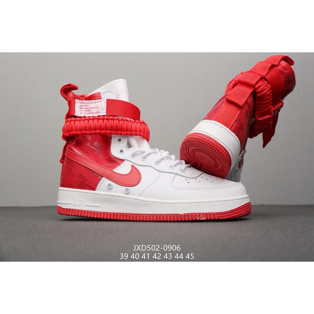 nike air force 1 sf red