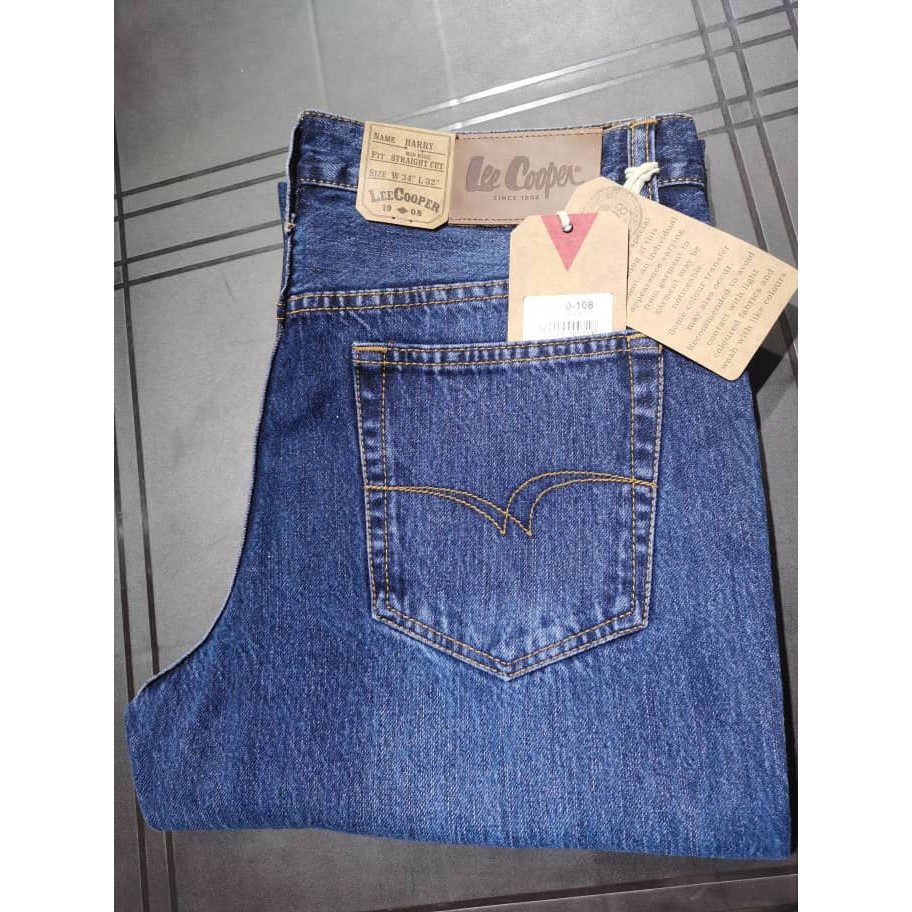 lee cooper straight jeans