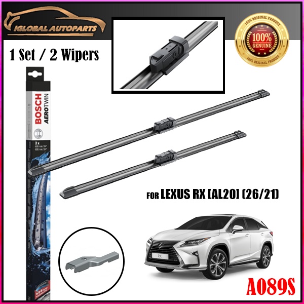 Lexus RX [AL20] Year 2015+ A089S Windshield Wiper BOSCH Aerotwin Flat