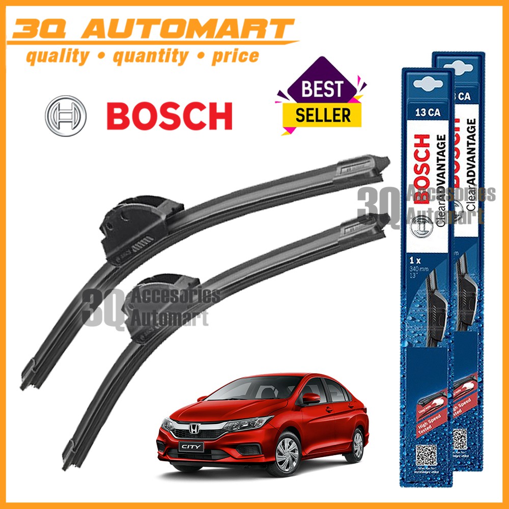 Bosch Clear Avantage Wiper Set For Honda City 20172018 26"/14